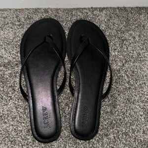 J.Crew Sandals, Size 7, Color: Black